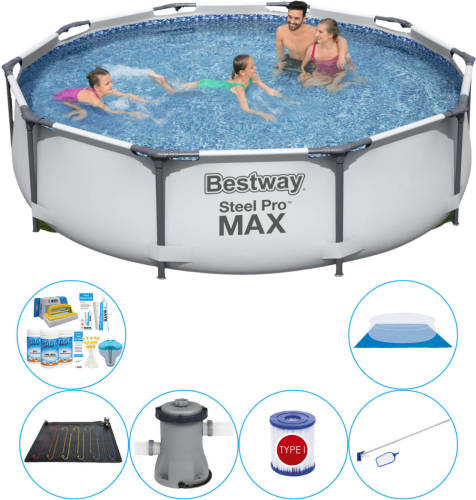 Bestway Steel Pro Max Rond 305x76 Cm - 7-delig - Zwembad Met Accessoires