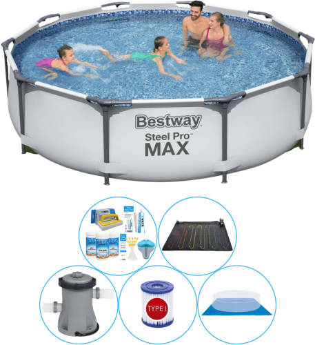 Bestway Steel Pro Max Rond 305x76 Cm - 6-delig - Zwembad Combi Deal