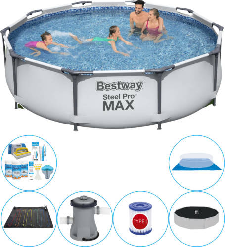 Zwembad Combinatie Deal - Bestway Steel Pro Max Rond 305x76 Cm