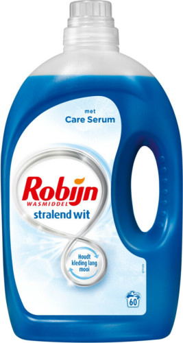 Robijn Vloeibaar Wasmiddel Stralend Wit 3000 ml