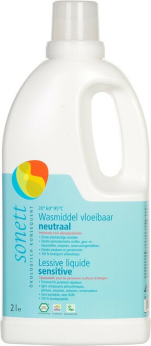 Sonett Wasmiddel Vloeibaar Neutraal 2000 ml