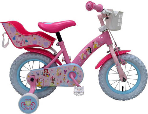Disney Princess kinderfiets 12 inch Roze