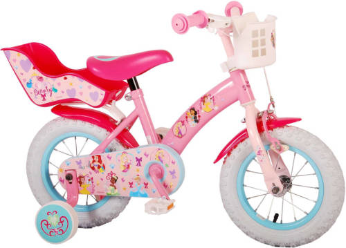 Disney Princess kinderfiets 12 inch Roze