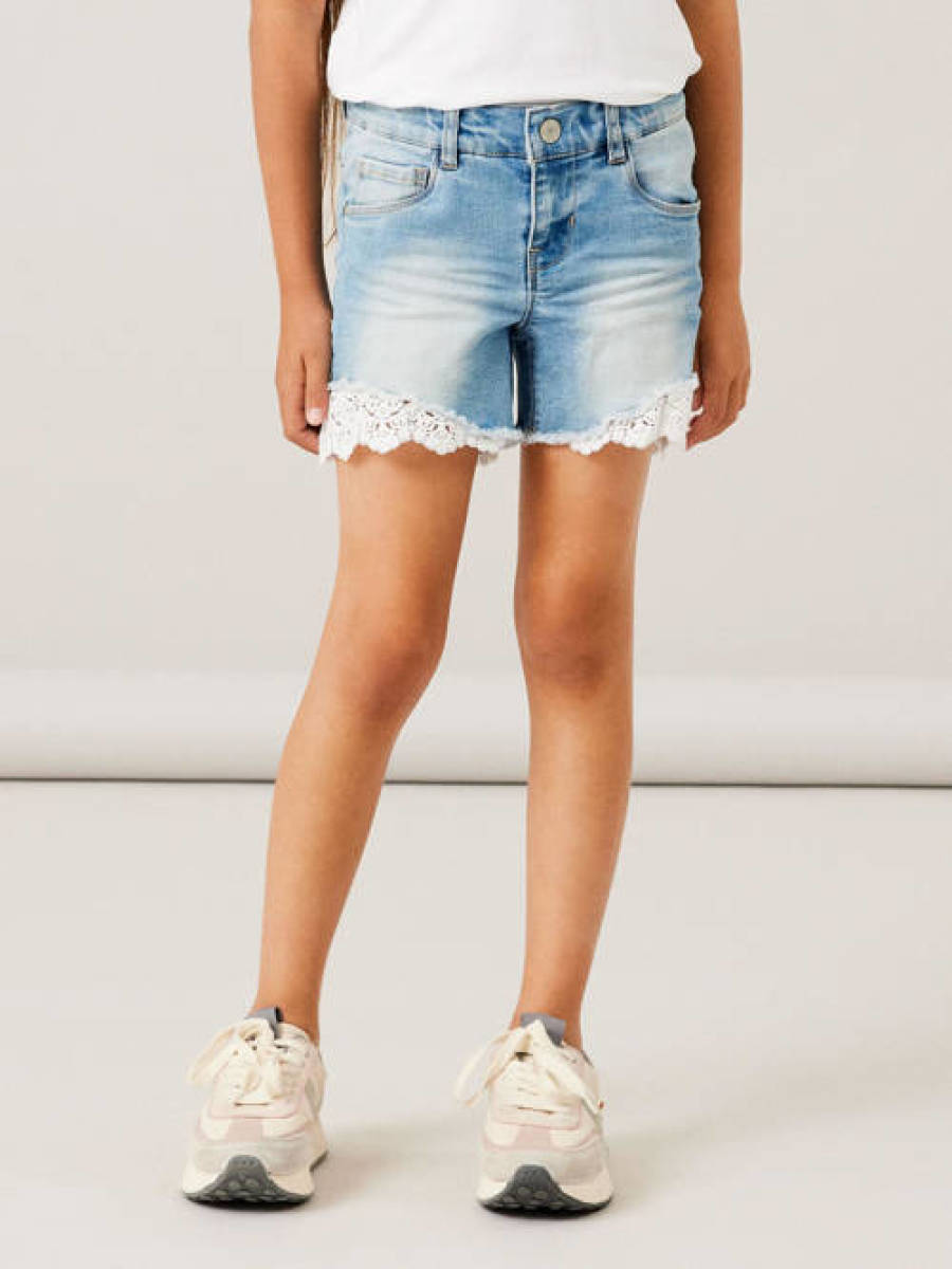 NAME IT KIDS regular fit jeans short NKFSALLI stonewashed