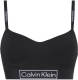 Calvin klein UNDERWEAR bralette met logo zwart