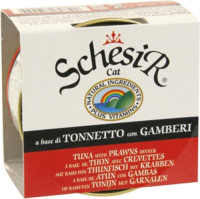 Schesir Kat Tonijn - Garnaal 85 gr