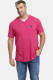 Charles Colby T-shirt EARL ERIAN Plus Size roze