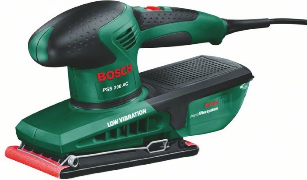 Bosch Groen PSS 200 AC vlakschuurmachine | 93x185 200w