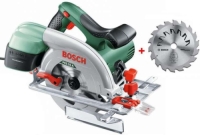 Bosch Groen PKS 55 A Cirkelzaag | 1200w 160mm | + Extra Zaagblad