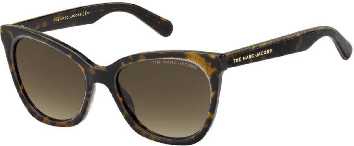 Marc Jacobs zonnebril 500/S met tortoise print bruin