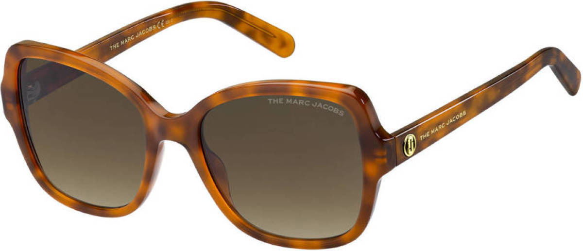 Marc Jacobs zonnebril 555/S met tortoise print bruin