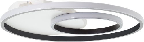Brilliant Leuchten Led-plafondlamp Merapi 1x led, 34w, wit/zwart (1 stuk)
