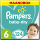 Pampers Baby Dry Luiers Maat 6 (13-18 kg) 124 stuks