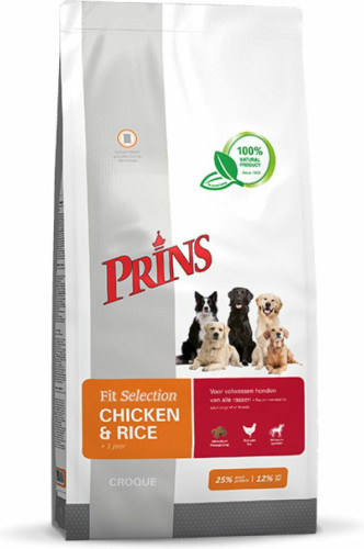 Prins Fit Selection Hond Kip&Rijst 2 kg