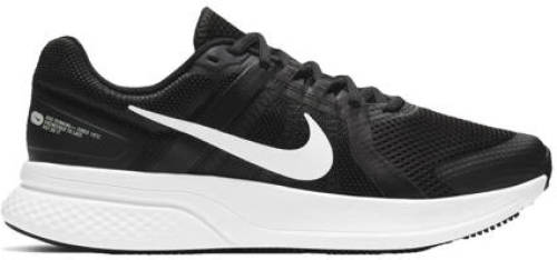 Nike Run Swift 2 hardloopschoenen zwart/wit/donkergrijs