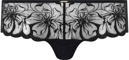 Chantelle hipster Fleurs zwart