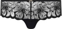 Chantelle hipster Fleurs zwart