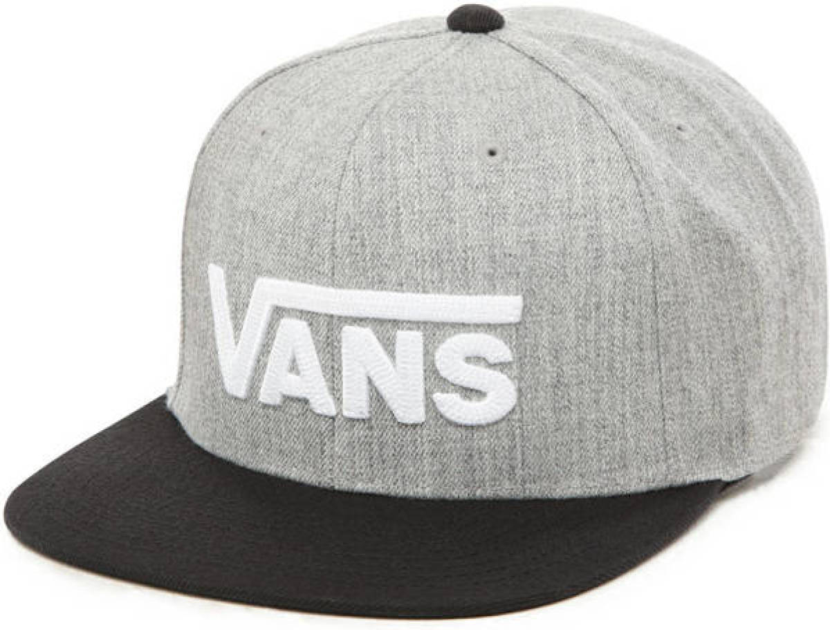 Vans pet grijs melange/zwart
