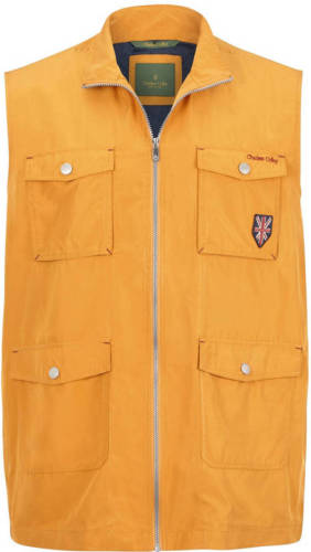 Charles Colby bodywarmer SIR BAYAN Plus Size geel