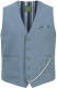 Charles Colby gilet DUKE DALLIN Plus Size blauw