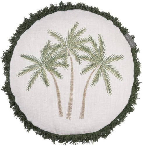 Rivièra Maison sierkussenhoes Palmetto (Ø40 cm)