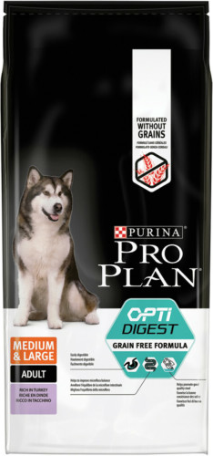 Pro Plan Optidigest Adult Grain Free Medium - Large 12 kg