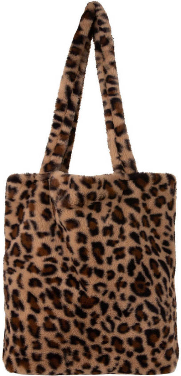 Life of Bulu shopper met panterprint bruin