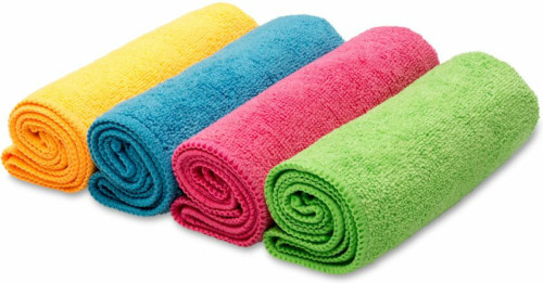 4x Vileda Microvezeldoek Colors 4 stuks