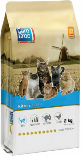 CaroCroc Kitten 33/19 Kattenvoer 2 kg