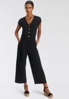 Tamaris Jumpsuit in culotte-stijl met knoopsluiting