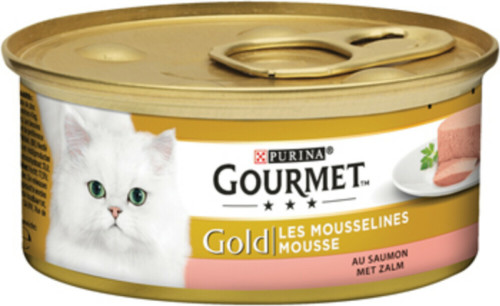 Gourmet Gold Mousse Zalm 85 gr