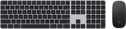 Apple Magic Keyboard met numeriek toetsenblok en Touch ID Qwerty + Mouse (2021) Zwart