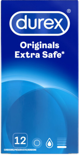 6x Durex Condooms Extra Safe 12 stuks