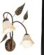 EULUNA Wandlamp Miranda 2-lamps, brons