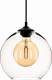 EULUNA Hanglamp Ball glas-bolkap helder Ø 25cm