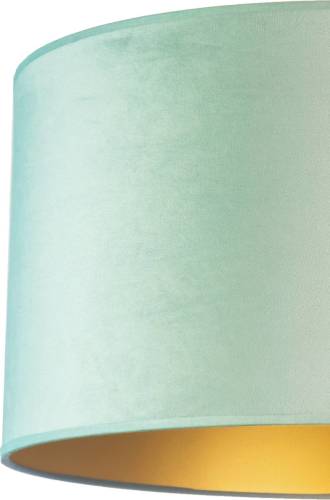EULUNA Plafondlamp Golden Roller Ø 40cm mintgroen/goud