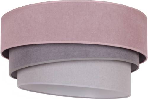 EULUNA Plafondlamp Pastell Trio Ø60cm roze/grijs
