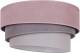 EULUNA Plafondlamp Pastell Trio Ø60cm roze/grijs