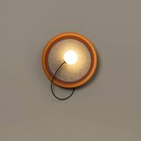 Milan Iluminación Milan Wire wandlamp Ø 38 cm kopermetallic