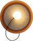 Milan Iluminación Milan Wire wandlamp Ø 38 cm kopermetallic