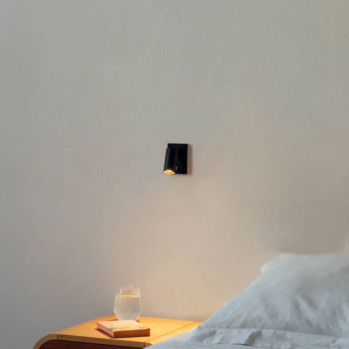 Milan Iluminación Milan Haul LED wandlamp hoekig 1-lamp zwart