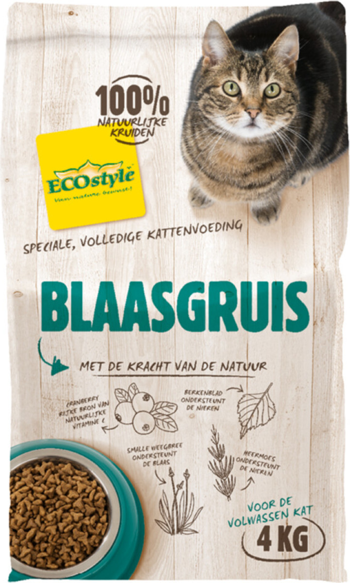 Ecostyle Kat Blaasgruis 4 kg