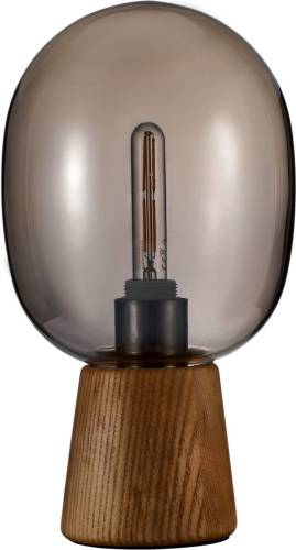 Pauleen Mystical Gleam tafellamp met rookglas