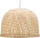 Pauleen Woody Pearl hanglamp met bamboe kap