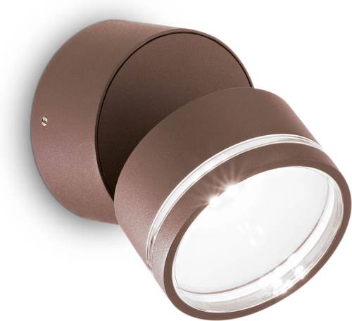 Ideallux Ideal Lux Omega Round LED wandlamp 4.000K koffie