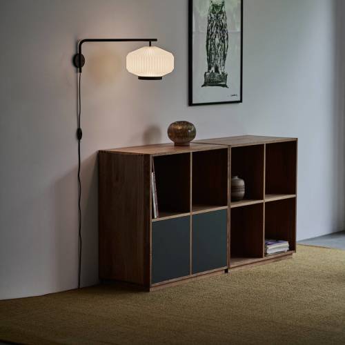 LE KLINT Shibui wandlamp met gevouwen kap