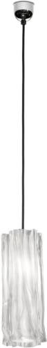 Slamp Accordéon verticale hanglamp prisma/zwart