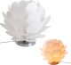 Naeve Leuchten Tafellamp Fora in bloemvorm, wit