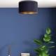 EULUNA Plafondlamp Golden Roller Ø 40cm donkerblauw/goud