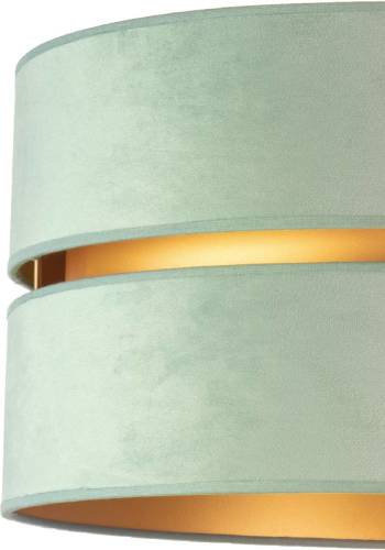 EULUNA Vloerlamp Golden Duo mintgroen/goud